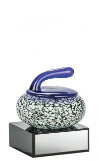 (image for) Curling Art Glass - 4 3/8"